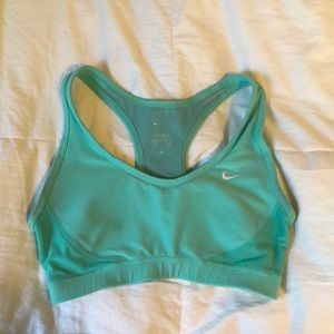 Teal Nike Sports Bra